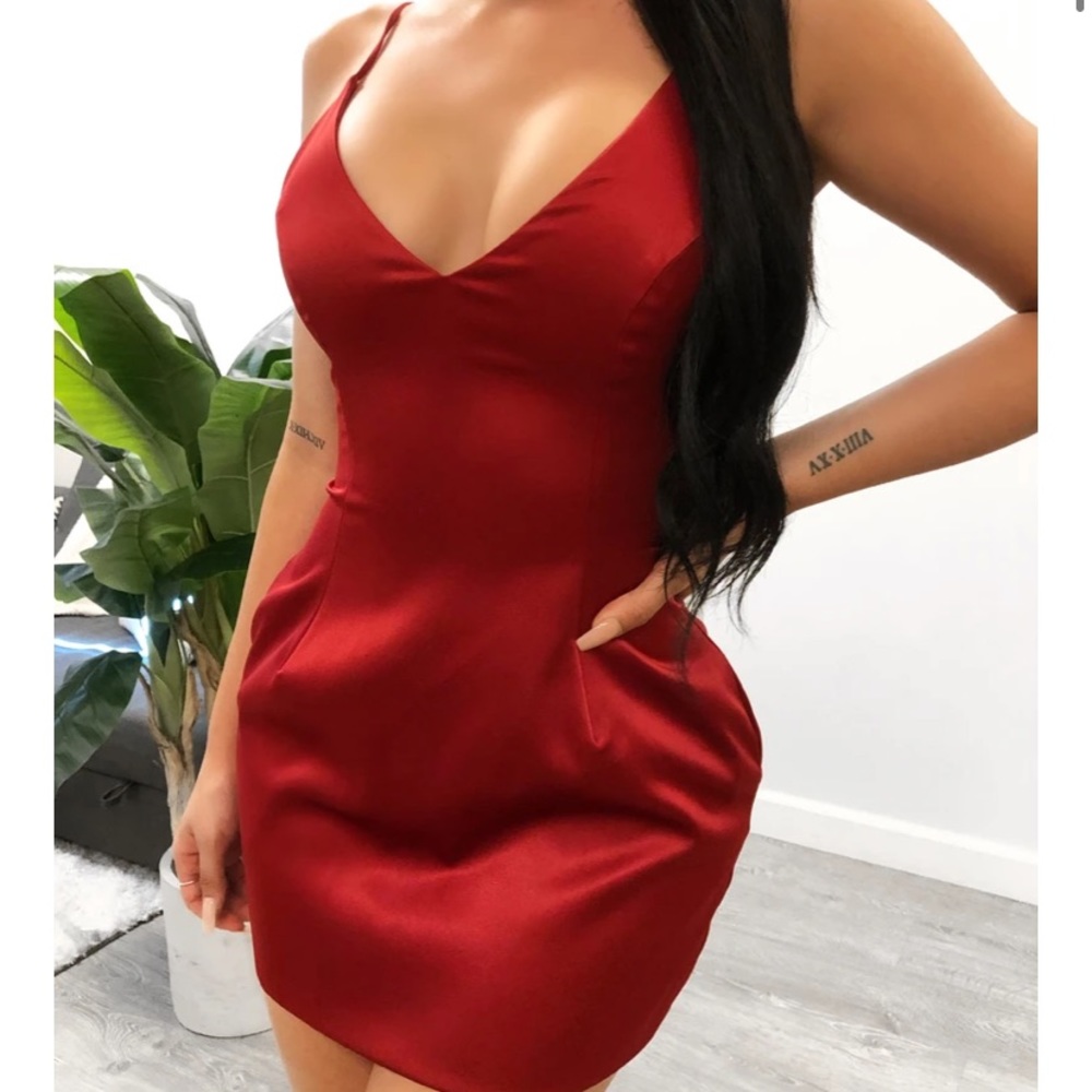 Red Selena Dress